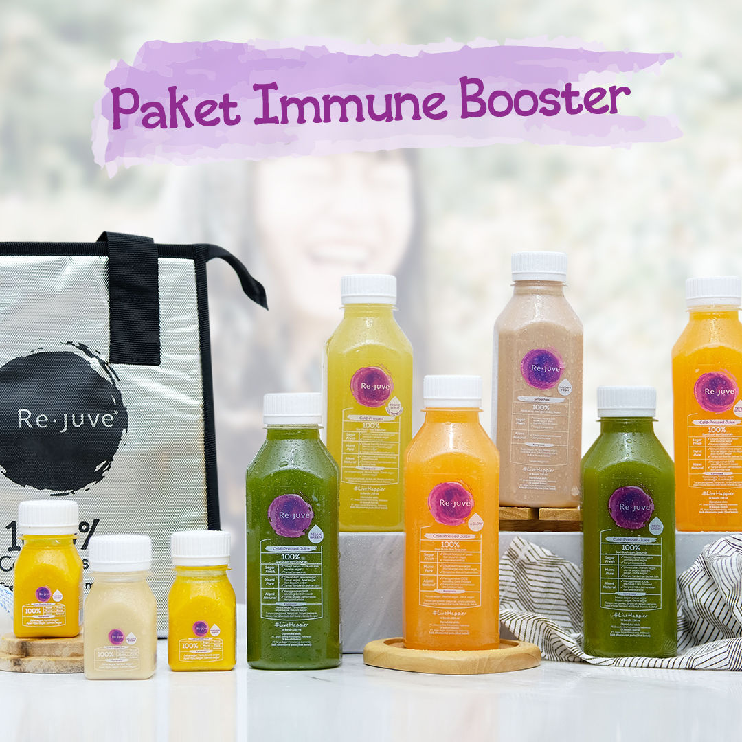 Rejuve Cold-Pressed Juice Paket Immune Booster