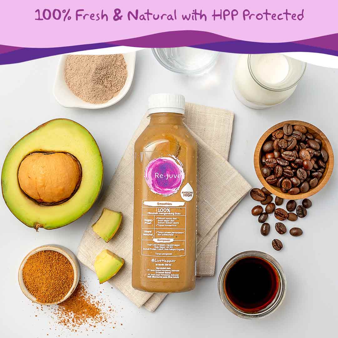 Rejuve Cold Pressed Smoothies Avoccino High
